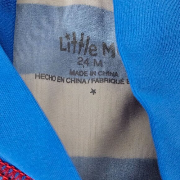 Little Me Baby Boy Swimwear Set 12M & 24M Turtle & Crab Rash Guard & Swimsuit - Picture 3 of 9